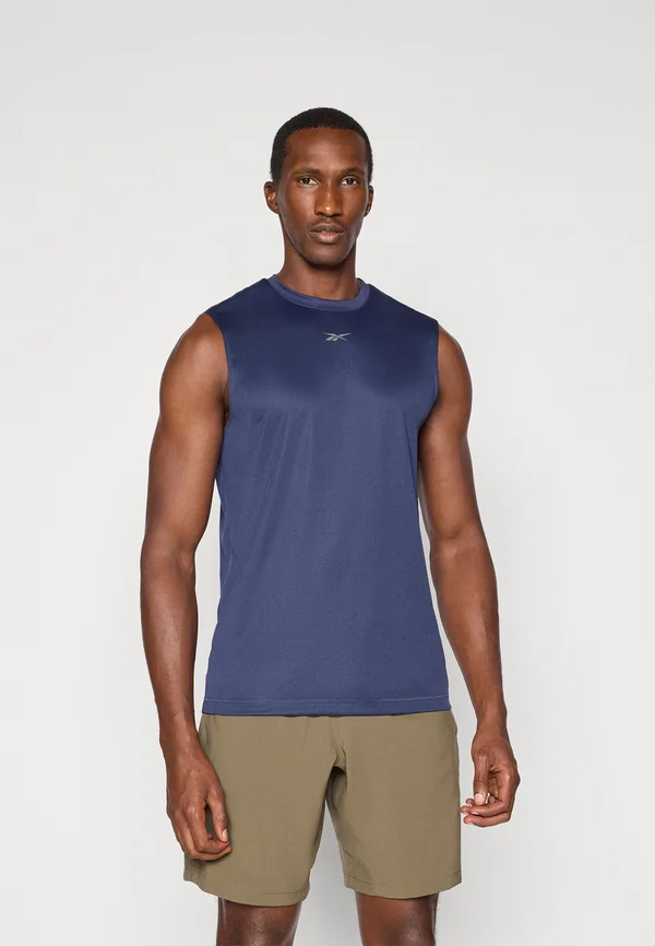 TRAIN SLEEVELESS TECH - Top - vector navy
