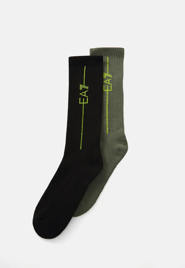 TRAIN SOCKS UNISEX - Socken - black/mulled basil