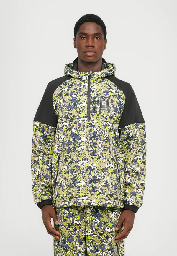 TRAIN VISIBILITY JACKET GRAPHIC - Windbreaker - fancy green new camou