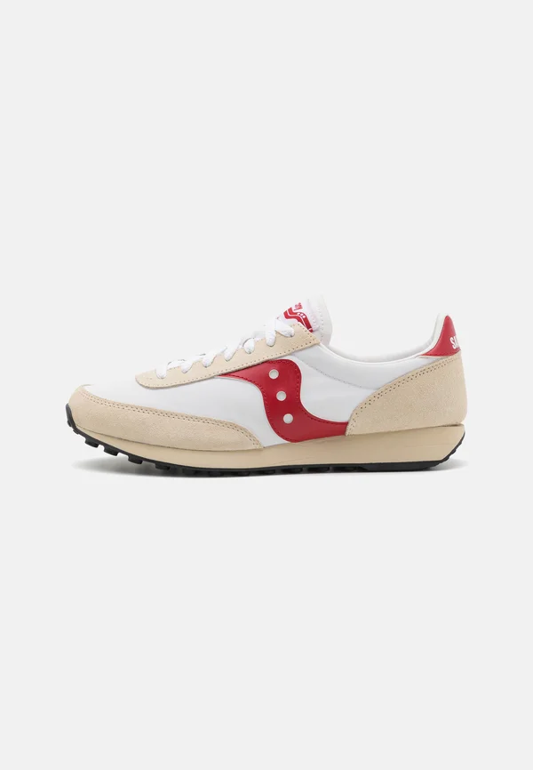 TRAINER 80 UNISEX - Sneaker low - white/red