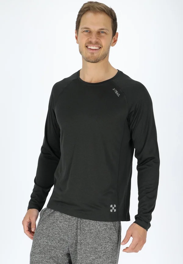 TRAINING  - Langarmshirt - black melange