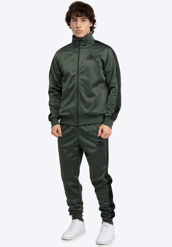TRAINING NORMALE PASSFORM PEMBER SET - Trainingsanzug - olive black