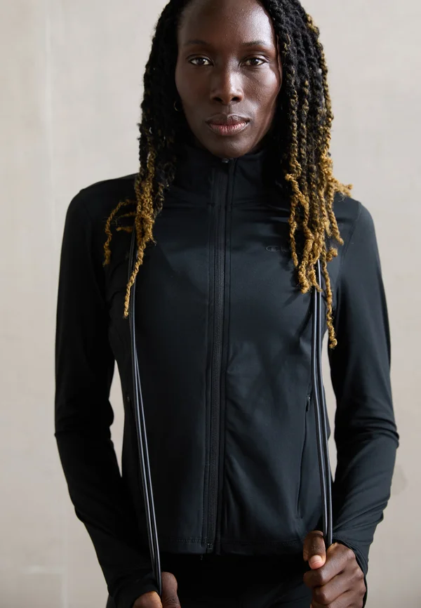 TRAINING VERVE CARDIO FULL ZIP JACKET - Trainingsjacke - black