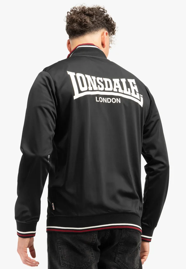Trainingsjacke - black red ecru