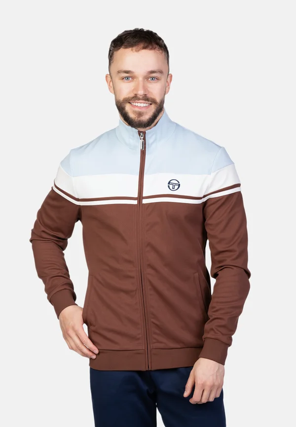Trainingsjacke - cappuccino celestial blue