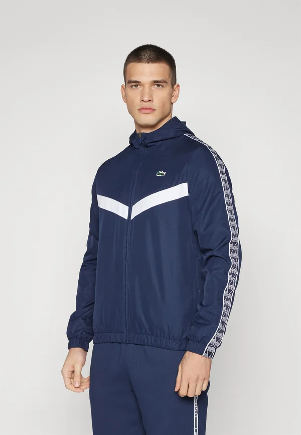 Trainingsjacke - navy blue/white