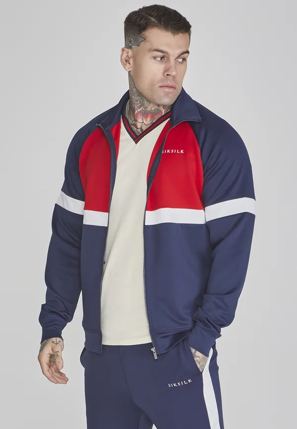 Trainingsjacke - navy red