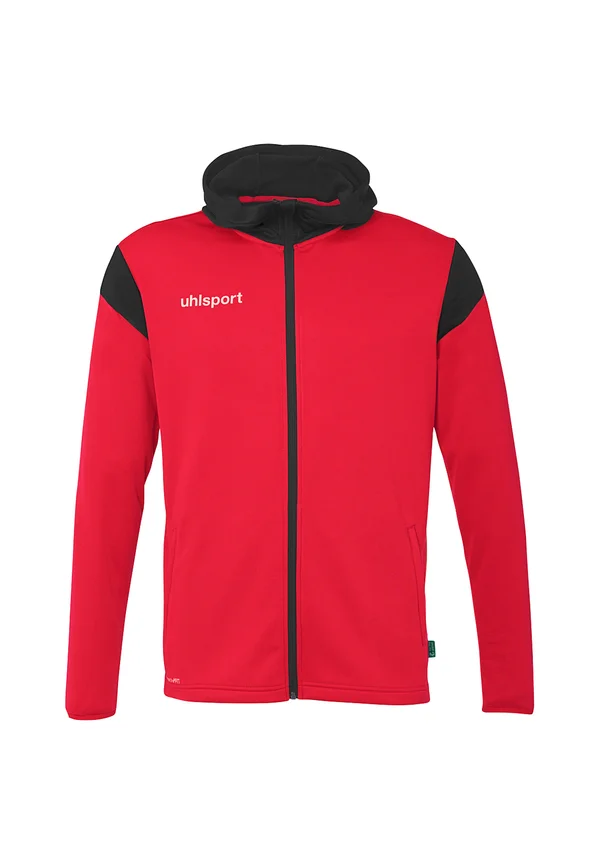 Trainingsjacke - rot schwarz