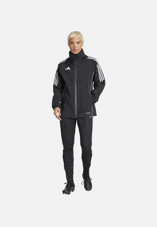 Trainingsjacke - schwarzweiss