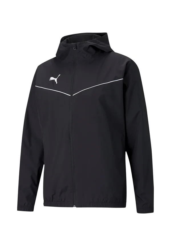 Trainingsjacke - schwarzweiss