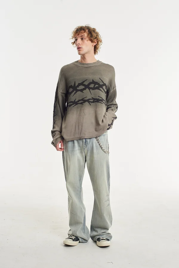 TRAITOR UNISEX - Strickpullover - grey