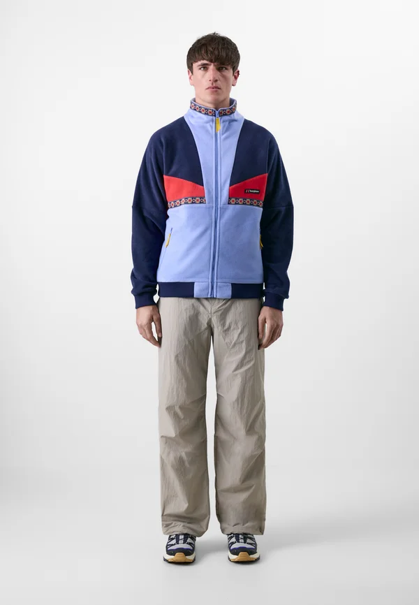 TRAMANTANTA JACKET UNISEX - Fleecejacke - day flower/dusk/carmine
