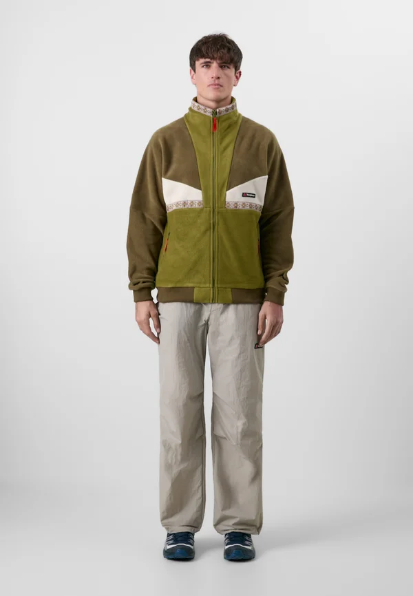 TRAMANTANTA JACKET UNISEX - Fleecejacke - oak moss/bark/stone
