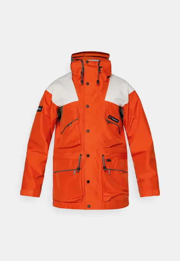 TRANGO UNISEX - Hardshelljacke - flame/stone