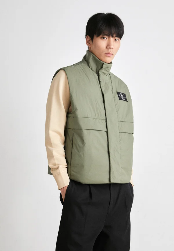 TRANSITIONAL VEST - Weste - dusty olive
