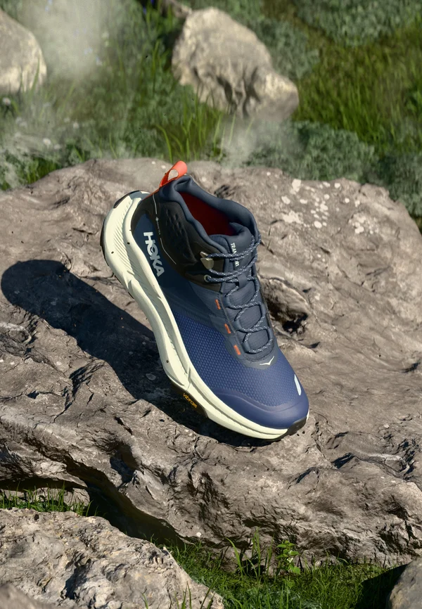 TRANSPORT GTX - Hikingschuh - varsity navy/truffle salt