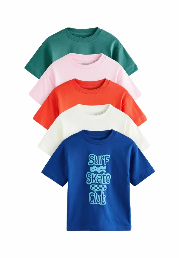 TRANSPORT SHORT SLEEVE FIVE PACK  - T-Shirt print - multi bright