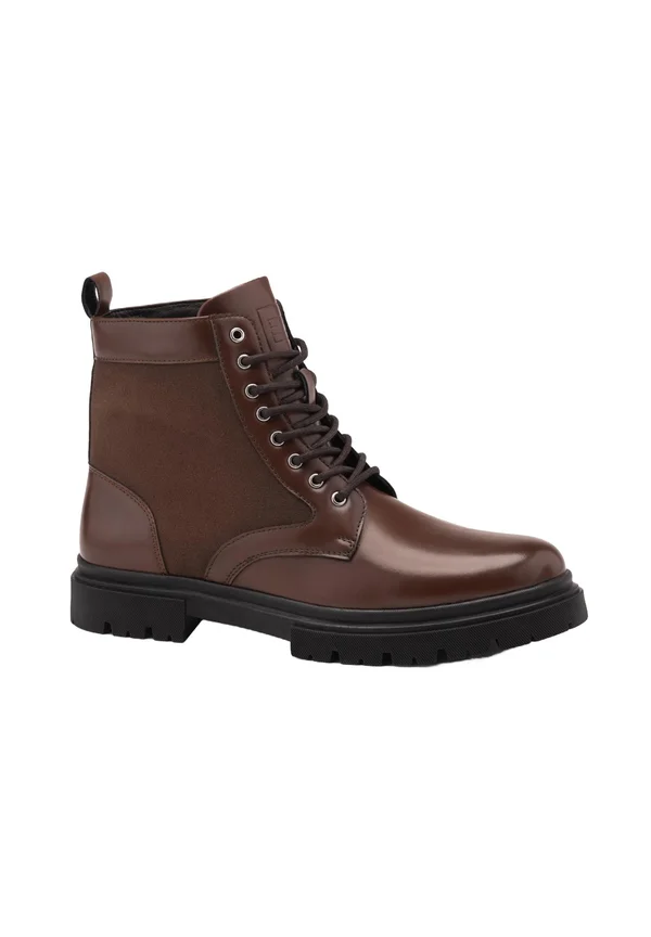 TRAPPER - Schnürstiefelette - brown