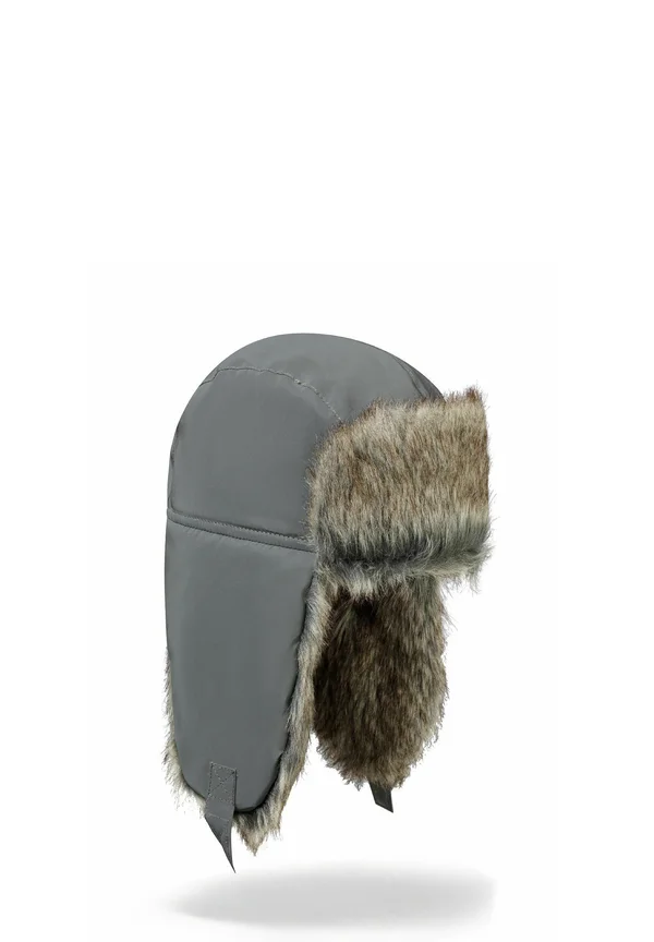 TRAPPER WITH LINING - Kopftuch - grey