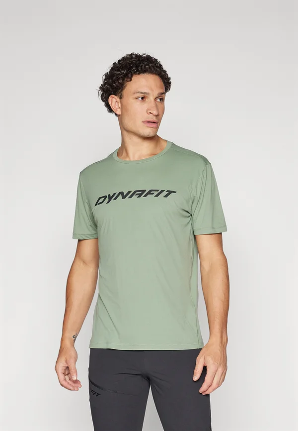 TRAVERSE TEE - Sport T-Shirt - sage
