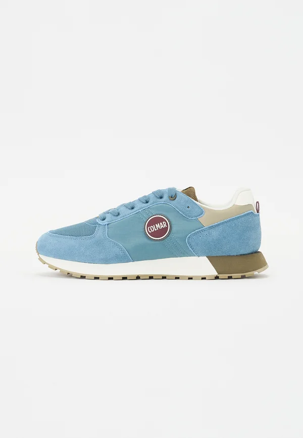 TRAVIS AUTHENTIC - Sneaker low - stone blue/military green/sage green