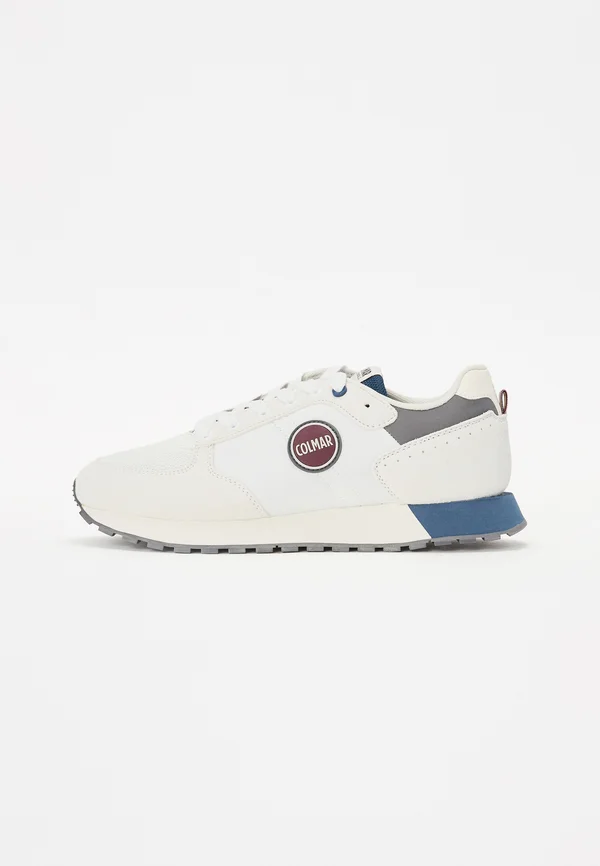 TRAVIS AUTHENTIC - Sneaker low - white/dark denim/dark gray