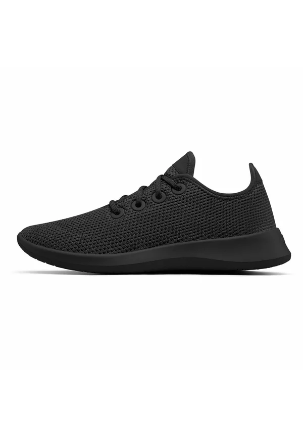 TREE RUNNERS - Sneaker low - jet black/ black sole