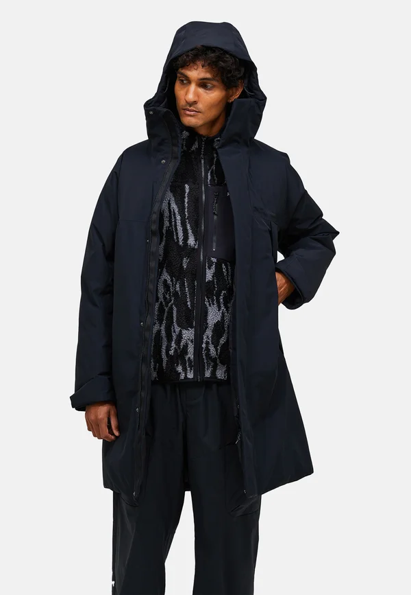 TREELINE - Daunenmantel - black