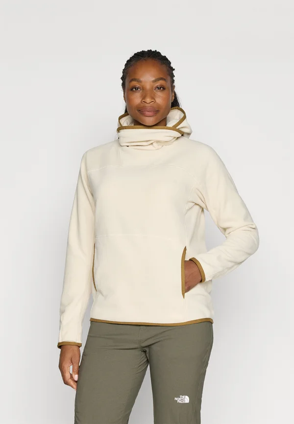 TREELINE HOOD - Fleecepullover - sand fog/earthy summit