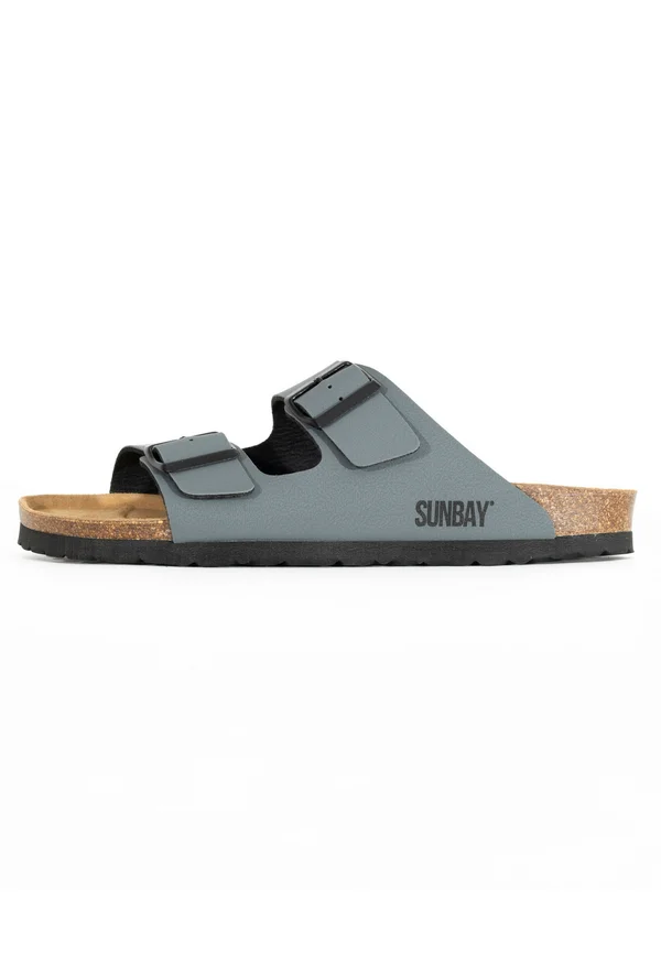 TREFLE - Pantolette flach - blue-grey