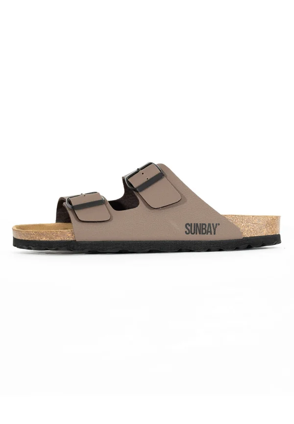 TREFLE - Pantolette flach - light brown