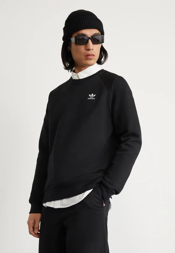 TREFOIL ESSENTIALS CREW - Sweatshirt - black
