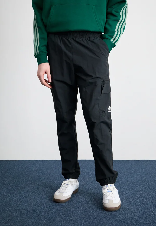 TREFOIL ESSENTIALS WOVEN CARGO - Cargohose - black