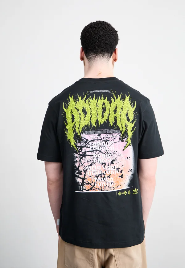 TREFOIL SERIES FASHION ELEVATED - T-Shirt print - black