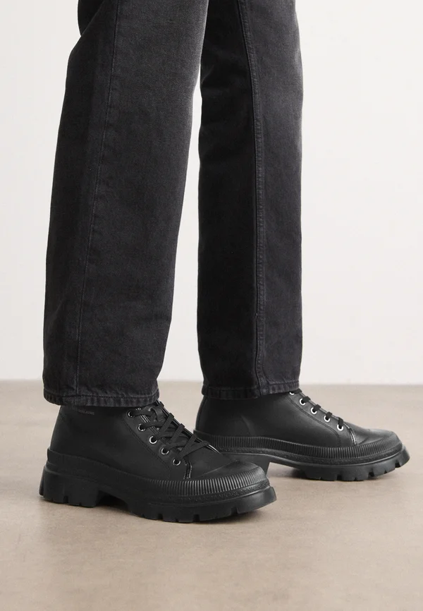 TREKKA MENS MAISON MID LACE BOOT - Schnürstiefelette - black