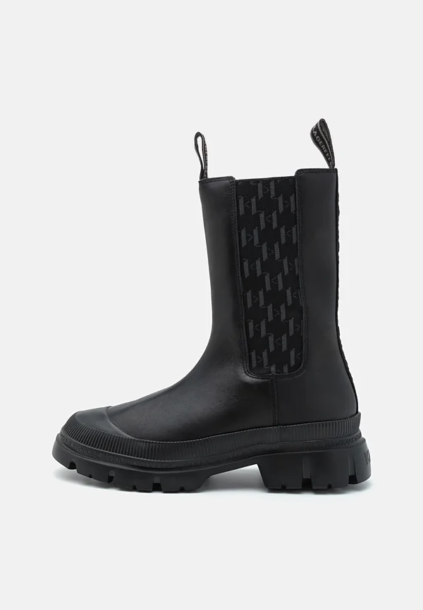 TREKKA MENS MONOGRAM GORE HI - Stiefel - black