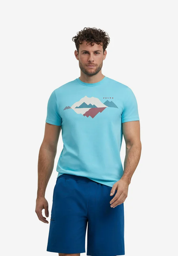 TREKKING  - T-Shirt print - turquoise (6206)