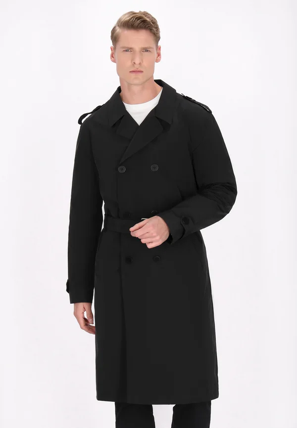 Trenchcoat - black