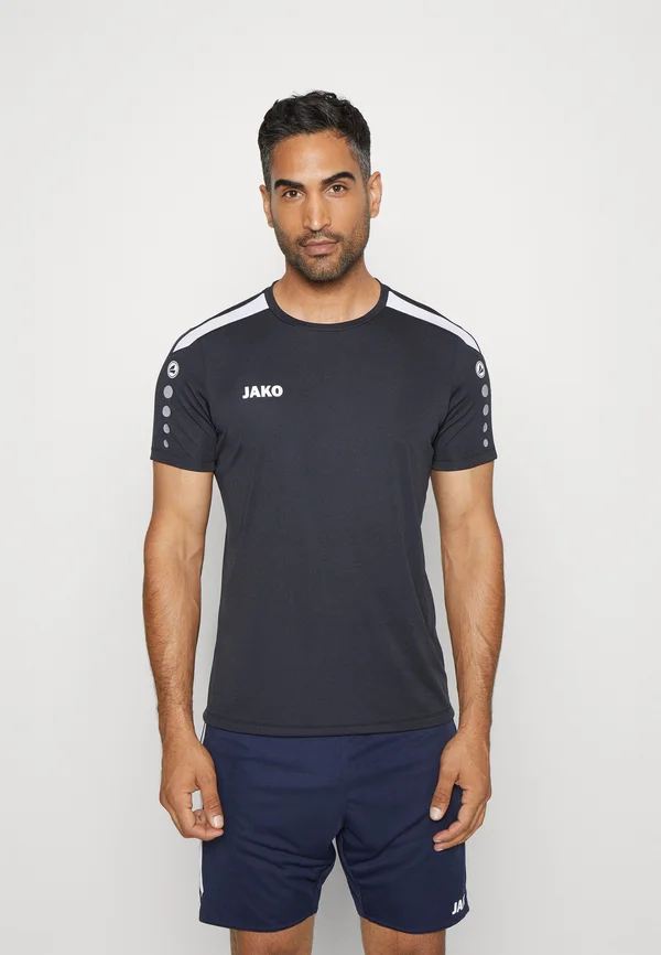 TRIKOT POWER - Sport T-Shirt - black