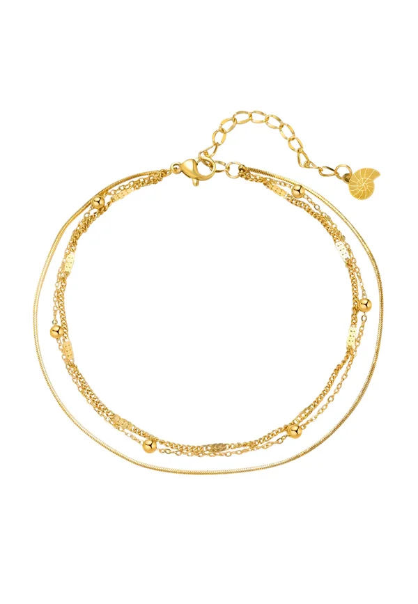 TRIO - Fußkettchen - gold-coloured