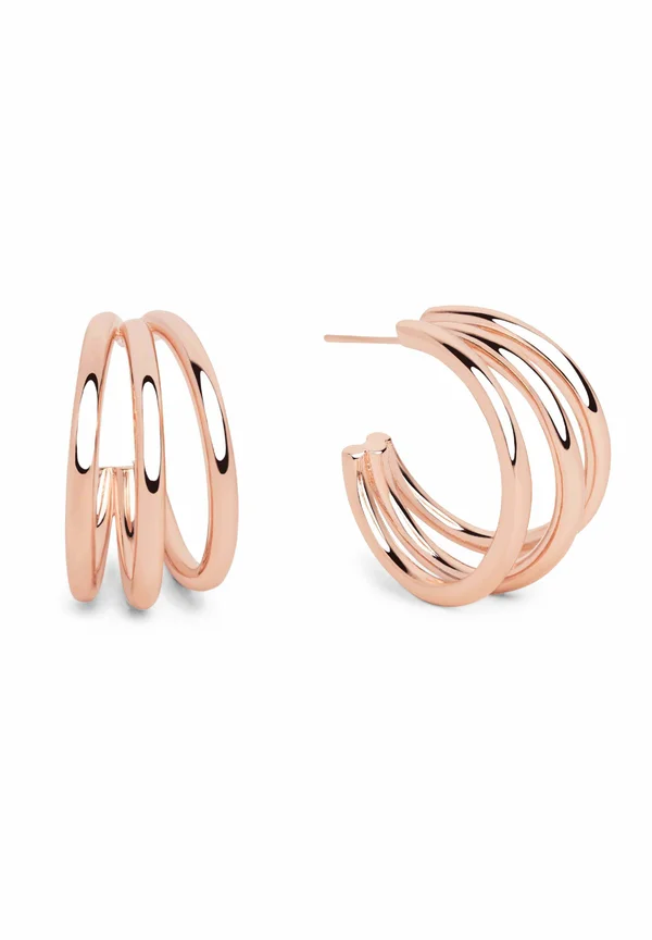TRIPLE - Ohrringe - rose gold-coloured