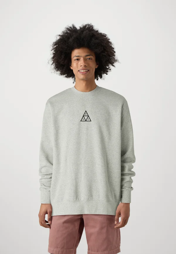 TRIPLE TRIANGLE CREWNECK UNISEX - Sweatshirt - heather grey