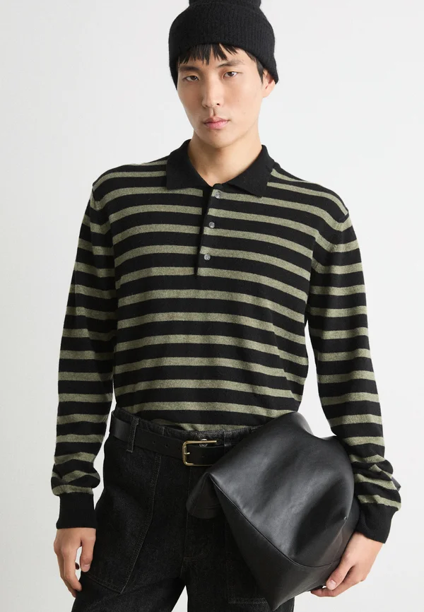 TRISTAN - Strickpullover - kalamata jet black