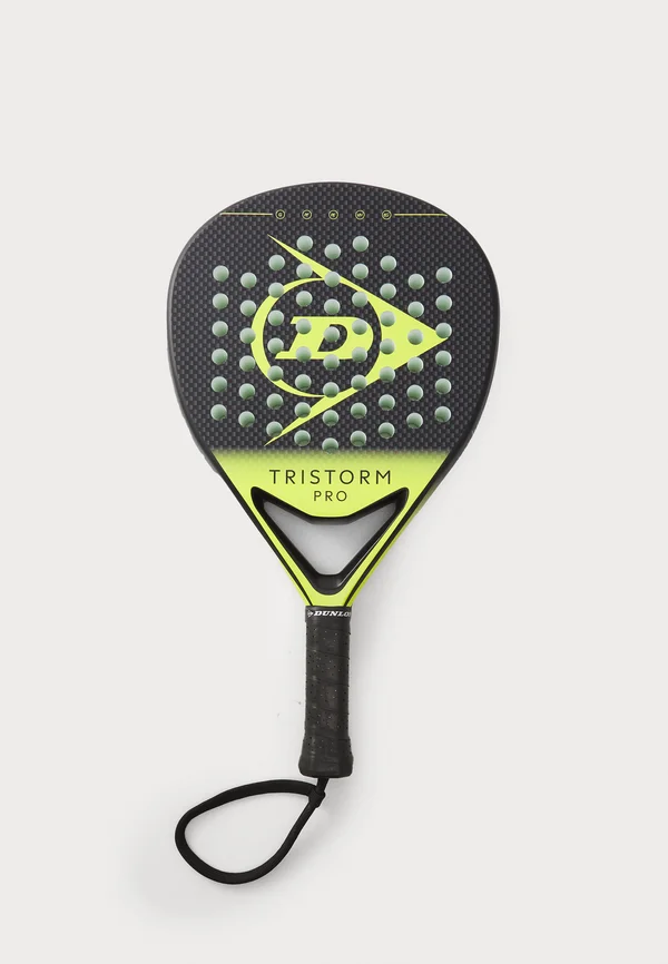 TRISTORM PRO UNISEX - Padel-Schläger - black/yellow/grey/white