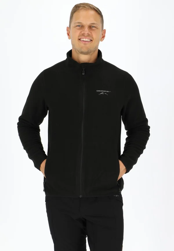 TROMSÖ - Fleecejacke - black charcoal
