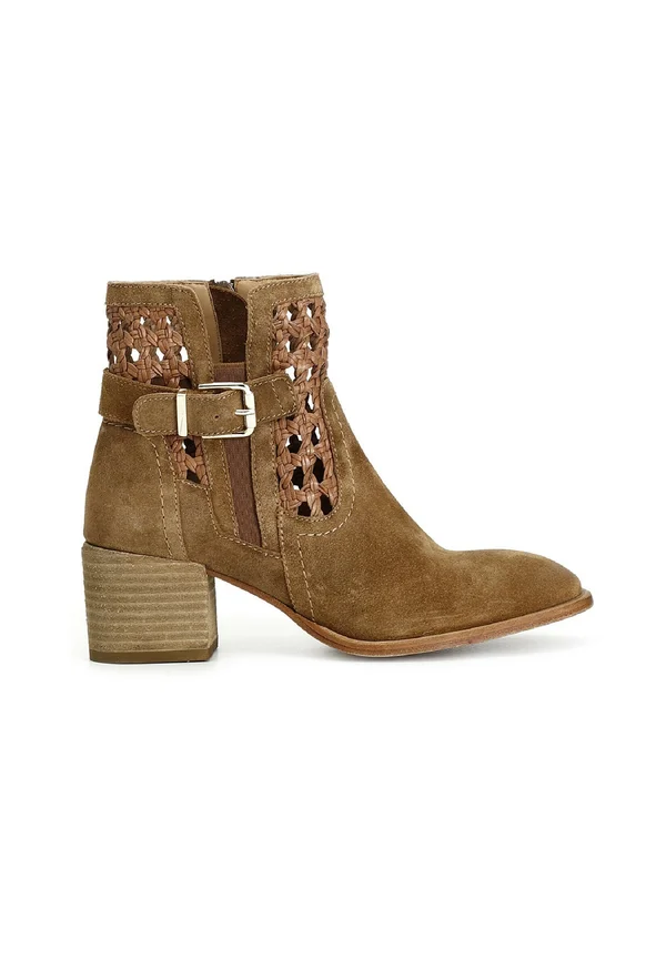 TRONCHETTO - Cowboy-/Bikerstiefelette - cuoio