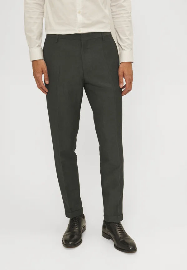 TROUSER - Stoffhose - dark green