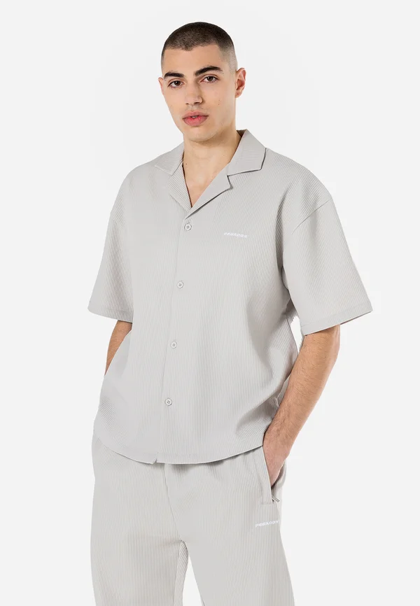 TROY - Hemd - pearl grey