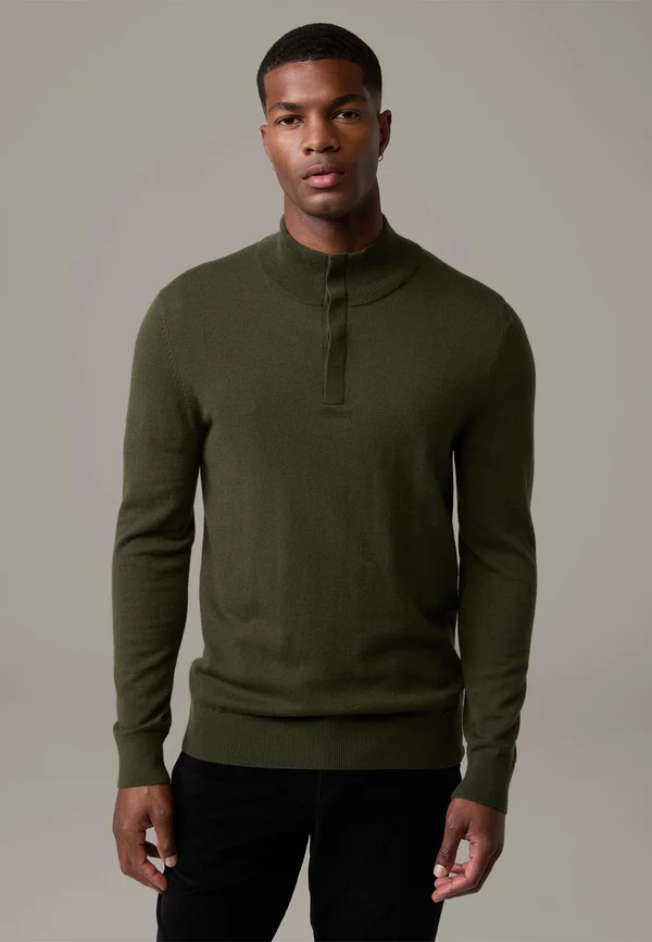 TROYER LUKA - Strickpullover - grün
