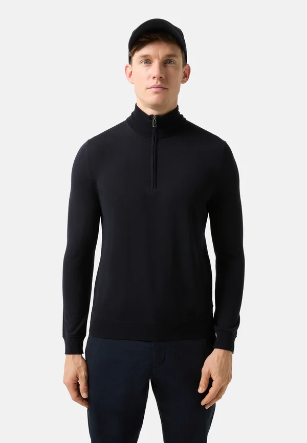 TROYER OURI - Strickpullover - navy blau